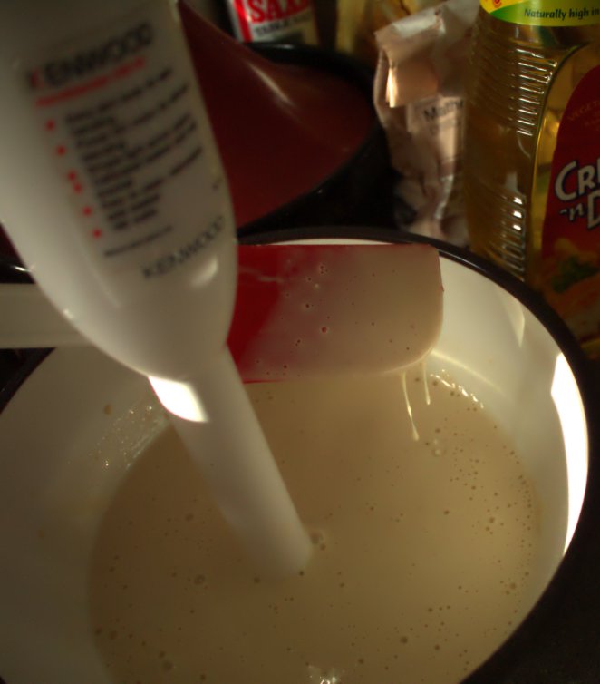 Batter in a bowl